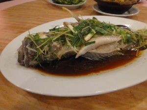 Steamed Fish - yum
