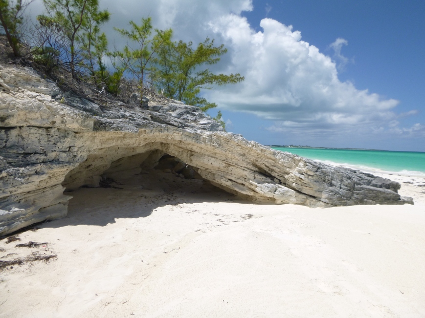 Love Beach with its secluded caves